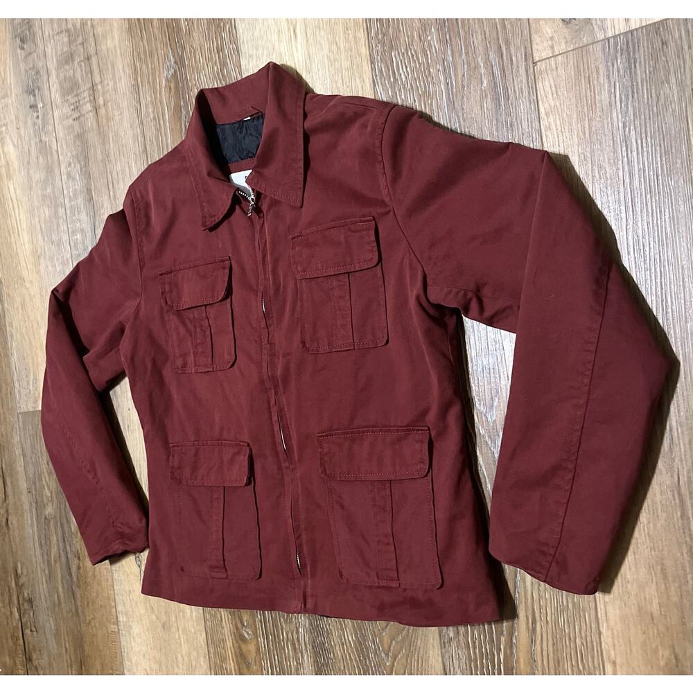 William Jacket- Holiday In The Wild Kate Brown Jacket Size XL Pockets MSRP $229 - Picture 2 of 7